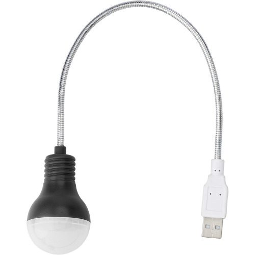 Lampka USB "żarówka" Czarny V3508-03 