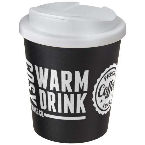 Americano® Espresso 250 ml tumbler with spill-proof lid Czarny 21069906 (1)