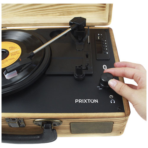 Prixton odtwarzacz płyt winylowych i plików MP3 VC400 Drewniany 1PA05236 (3)
