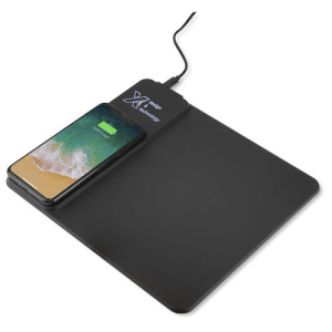 Podświetlana podkładka pod mysz z ładowarką indukcyjną - SCX.design O25