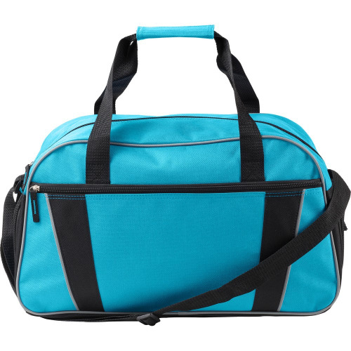 Torba sportowa, podróżna, przegroda na buty Błękitny V0426-23 