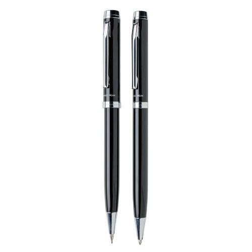 Zestaw piśmienny Swiss Peak, długopis i ołówek mechaniczny czarny V9362-03 (5)