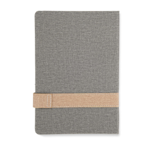 Notes z zapięciem ELITE A5 Szary 18008-14 (3)