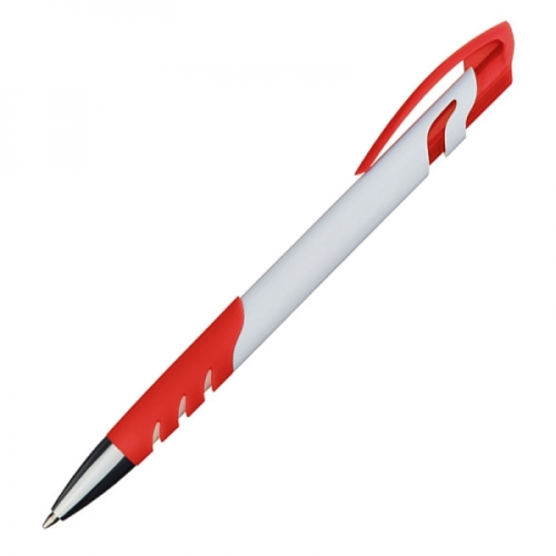 Długopis plastikowy HOUSTON czerwony 004905 (2)