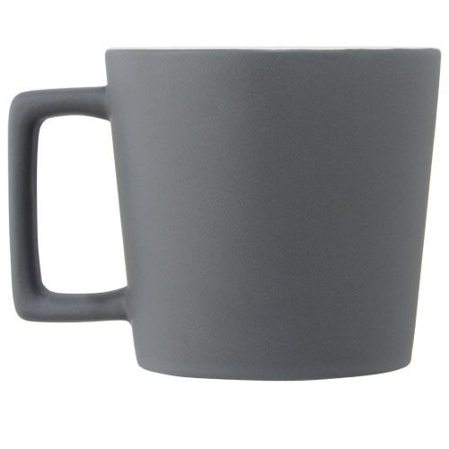 Cali Kubek ceramiczny o pojemności 370 ml z matowym wykończeniem Biały 10090001 (5)