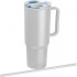 Kubek ze słomką XXL 1200 ml TEODORA Biały 8468606 (2) thumbnail