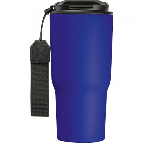 Kubek termiczny 550 ml ze stali z recyklingu DANA Niebieski 8523904 (5)