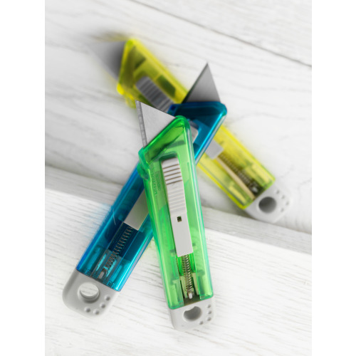 Nóż do tapet z mechanizmem zabezpieczającym Pomarańczowy V5633-07 (1)