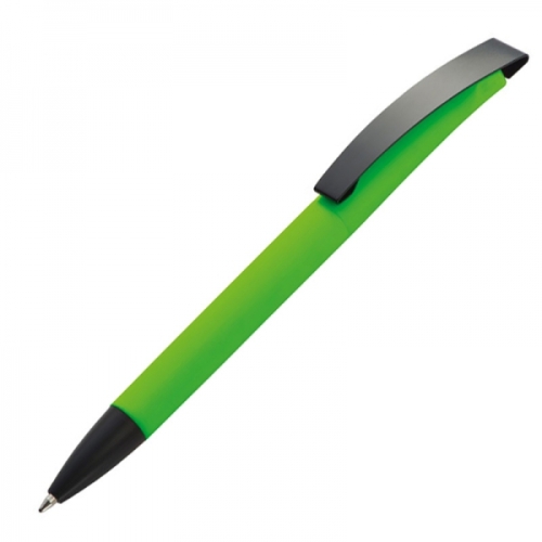 Długopis plastikowy BRESCIA jasnozielony 009929 