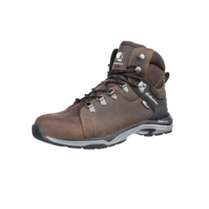Buty do kostki unisex MS38 - ciemno brazowy
