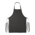 Fartuch z bawełny z recyklingu Czarny MO2571-03 (1) thumbnail