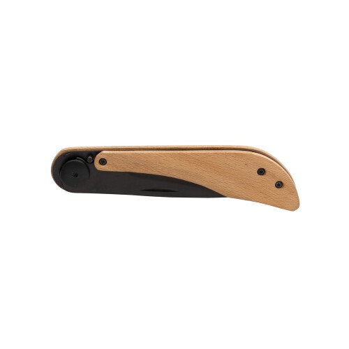 Drewniany nóż składany, scyzoryk Nemus brązowy P414.039 (3)
