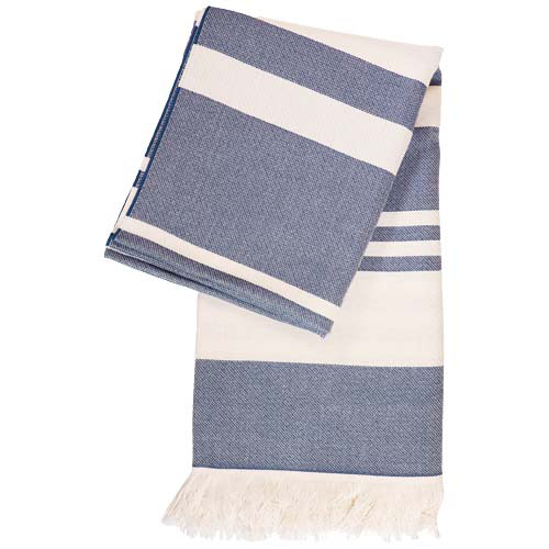 Citizen Green Axeline - ręcznik fouta z bawełny organicznej  Niebieski 1PZ06852 
