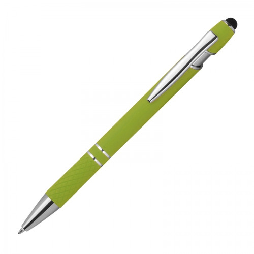 Długopis aluminiowy touch pen HERMANN Jasnozielony 1368929 (1)