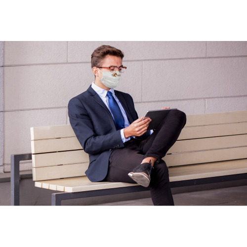 Maseczka wielokrotnego użytku Neutralny V9795-00 (8)