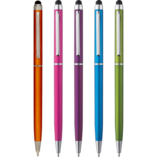 Długopis plastikowy touch pen KIMBERLY Pomarańczowy 1878610 (11)