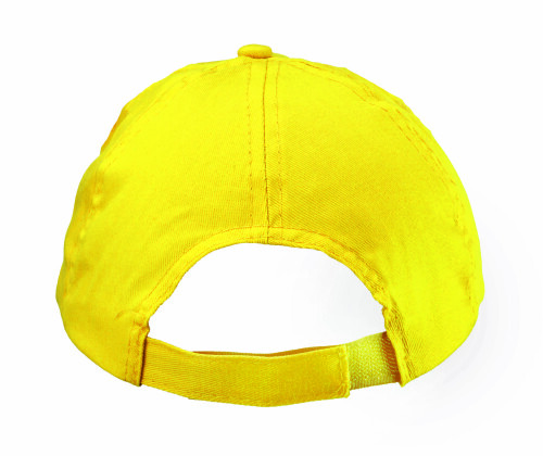 Czapka z daszkiem żółty V7052-08 (1)
