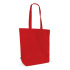 Torba z bawełny organicznej długa 270g/m² 42x12x43 cm Czerwony LT95379-N0021  thumbnail