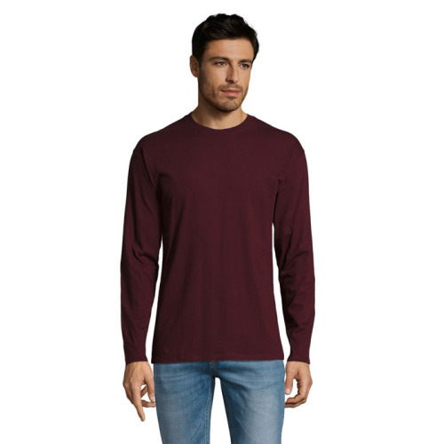 MONARCH Męski T-SHIRT 150g Oxblood S11420-OX-3XL 