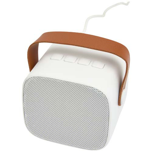 Diya bezprzewodowy głośnik 3 W wykonany z tworzyw sztucznych pochodzących z recyklingu Biały 12443601 (7)