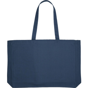 Torba z bawełny organicznej z długimi uszami 270 g/m2 BARI Granatowy