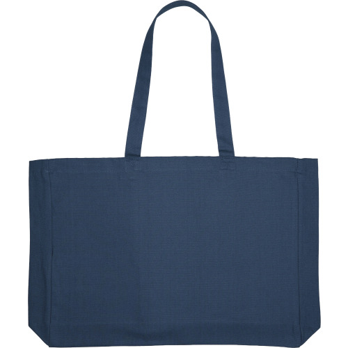 Torba z bawełny organicznej z długimi uszami 270 g/m2 BARI Granatowy 322944 