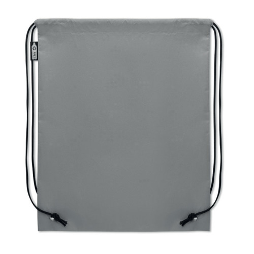 Worek ze sznurkiem z RPET Szary MO2809-07 (2)