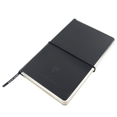 Notes Pierre Cardin Highscribe A5 z metalowymi krawędziami czarny B9000101IP303 (2)