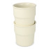 Zestaw kubków ceramicznych InSideOut Fika 280m Beżowy LT57010-N0055  thumbnail