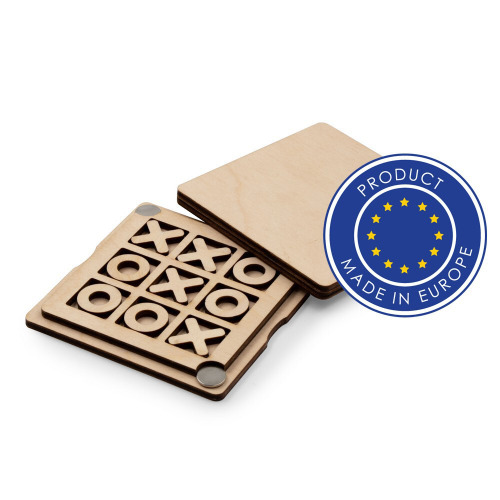 Gra "kółko i krzyżyk" | Edony Beżowy V0019-20 