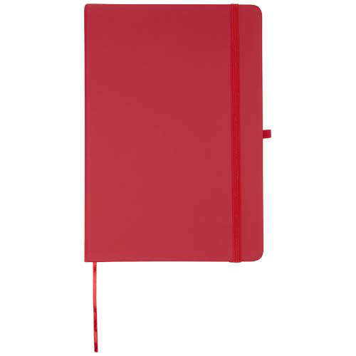 Zestaw Spectrum: długopis i notes A5 wykonany z materiałów z recyklingu Czerwony 10740221 (2)