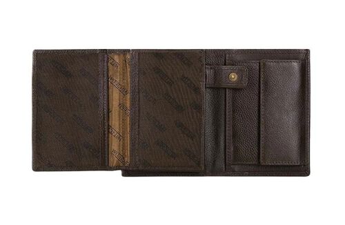 Męski portfel WITTCHEN skórzany praktyczny Brązowo-złoty WITT21-1-265 (2)