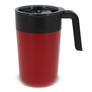 Kubek do kawy o podwójnych ściankach 400ml Ciemnoczerwony