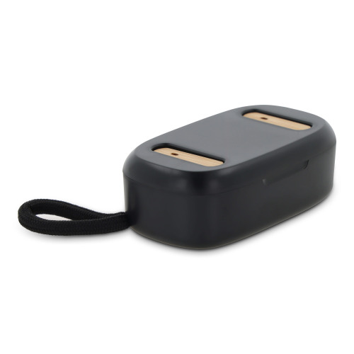 TWS Earbuds bamboo Czarny LT95017-N0002 (5)