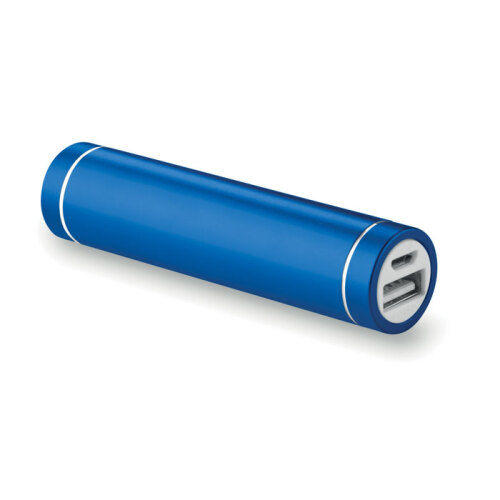 Powerbank w kształcie cylindra niebieski MO9032-37 