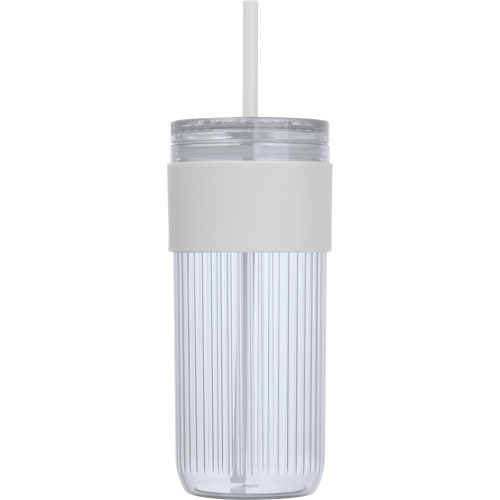 Kubek ze słomką 660 ml SOLEDAD Biały 8552906 (2)
