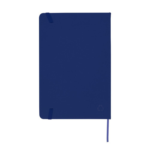 Notatnik A5 z PU z recyklingu | Roderick Granatowy VA081-04 (5)