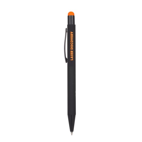 Długopis, touch pen pomarańczowy V1932-07 (2)