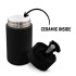 Kubek termiczny 400 ml Air Gifts z ceramiką | Nabila Czarny VA050-03 (2) thumbnail