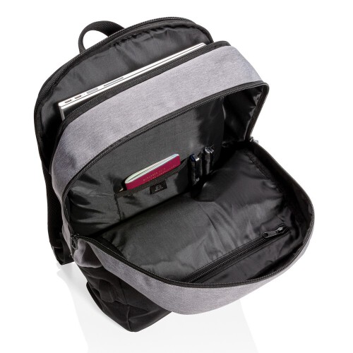 Plecak na laptopa 15,6", ochrona RFID czarny P760.051 (8)