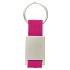 Brelok do kluczy z metalową plakietką | Preston Różowy V4790-21 (1) thumbnail