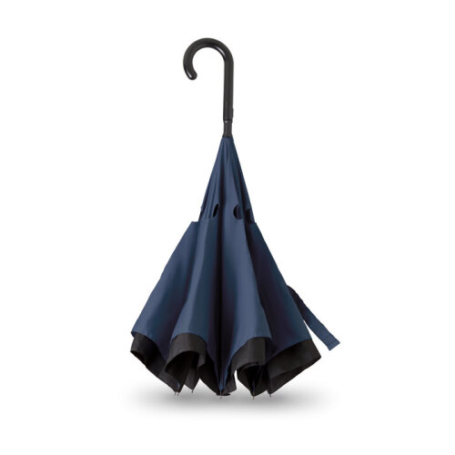 Odwrotnie otwierany parasol granatowy MO9002-04 (3)