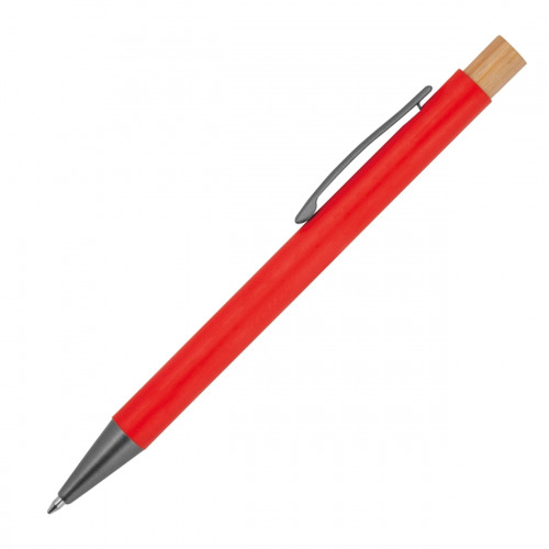 Długopis z aluminium z recyklingu ROSARIO Czerwony 1517805 (1)