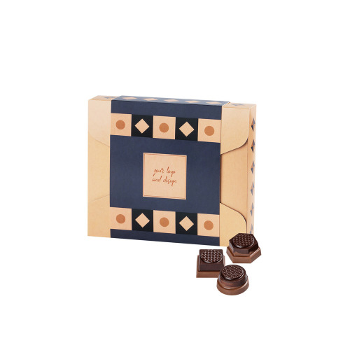 Bombonierka czekoladowa Mozaika 12 szt. Wielokolorwy S0624 (1)