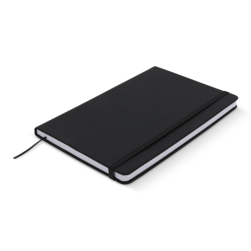 Notatnik A5 PU z kartkami papieru w kropki Czarny LT92064-N0002 (4)