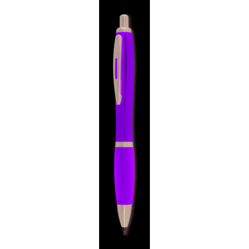 Kolorowy długopis z czarnym wy limonka MO8748-48 (1)