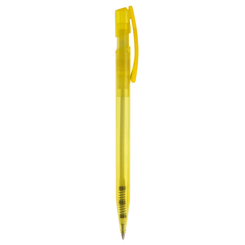 Długopis transparentny Nash Transparentny / żółty LT80816-N0441 (1)