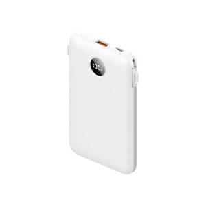 Power Bank 10000 mAh Fast Charge 22,5 W Biały