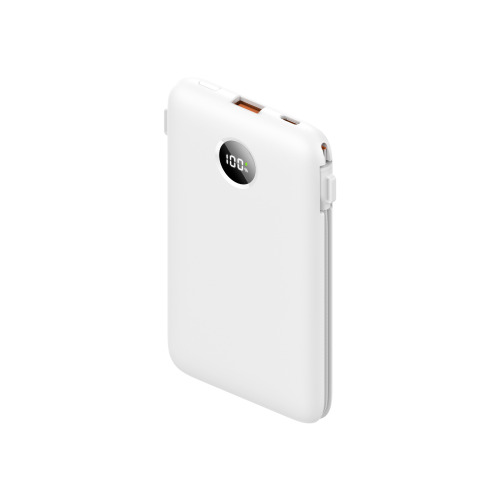 Power Bank 10000 mAh Fast Charge 22,5 W Biały EG835106 