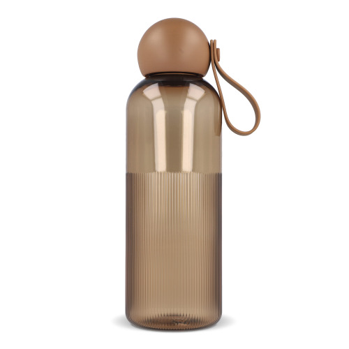 Sagaform Ture butelka na wodę 600 ml Transparentny / brązowy LT52056-N0451 (6)